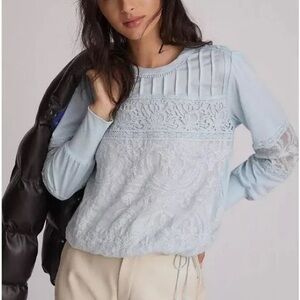 Anthropologie/Tiny mixed media top